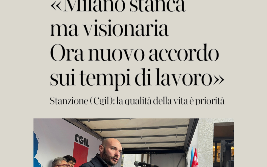 “Milano visionaria”, intervista a Luca Stanzione