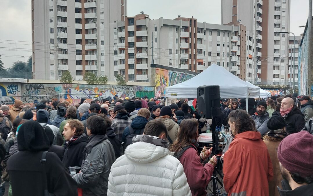 La Milano sociale per il Leoncavallo, oltre il 10 dicembre