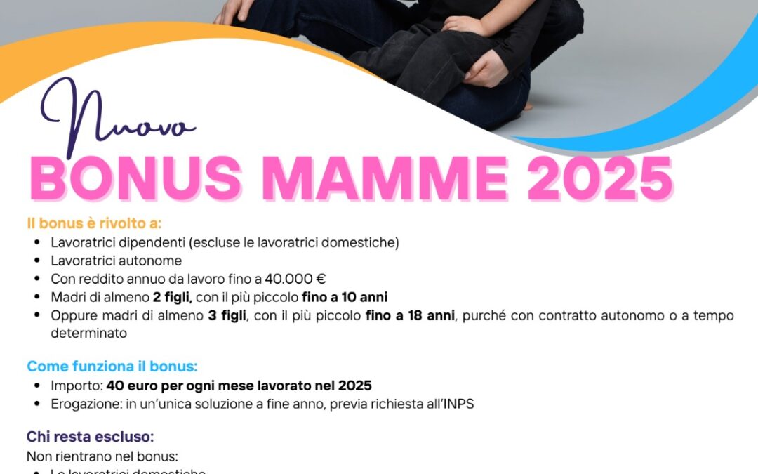 Bonus Mamme 2025